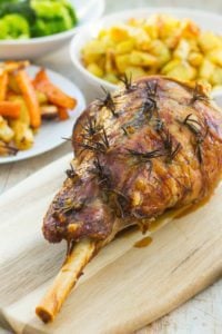 Simple Roast lamb