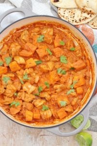 Roast Chicken Leftovers Curry