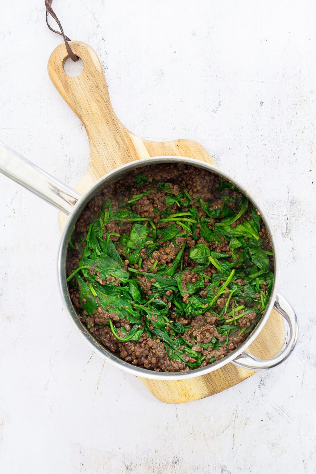 Sea Bass with Puy Lentils and Spinach Easy Peasy Foodie
