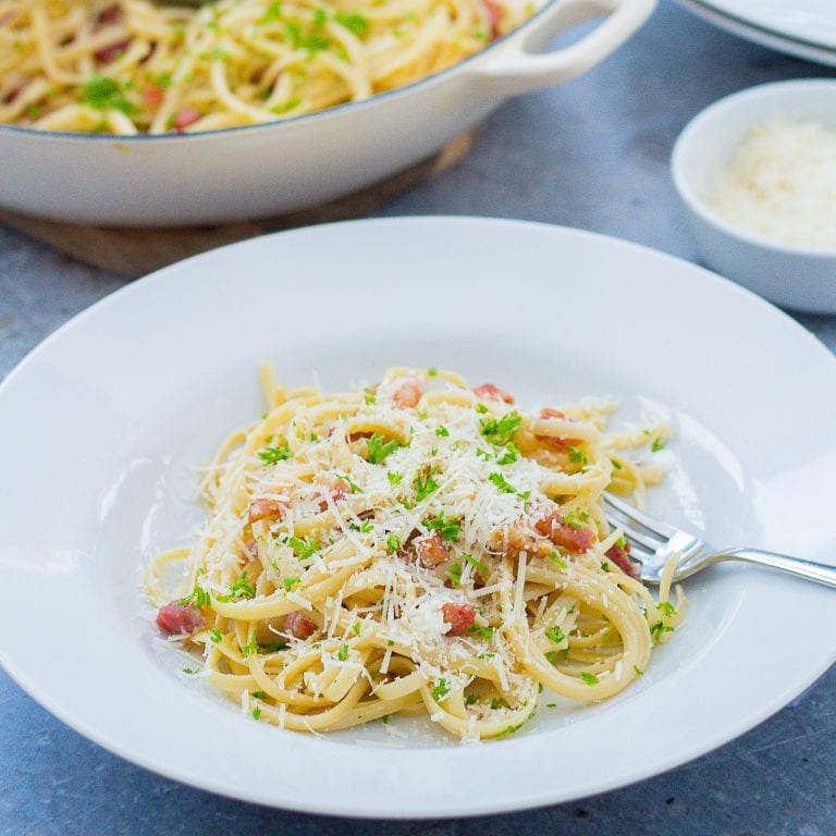 Easy Peasy Carbonara - Easy Peasy Foodie