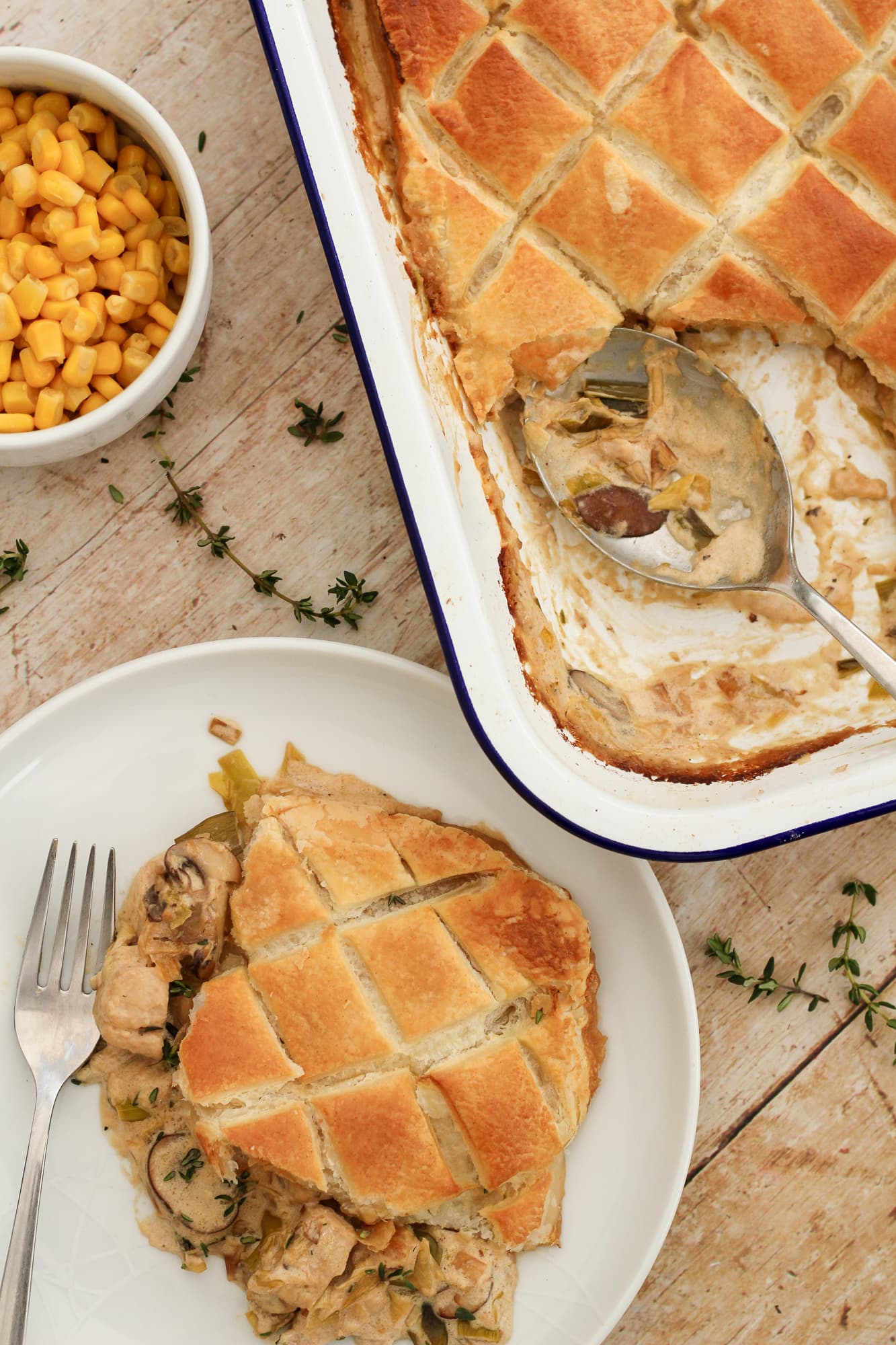 Quorn Chicken Pie Easy Peasy Foodie