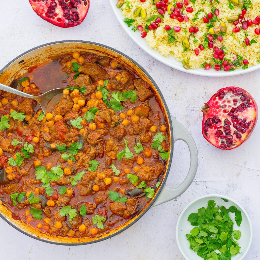 Easy Lamb and Aubergine Tagine Easy Peasy Foodie