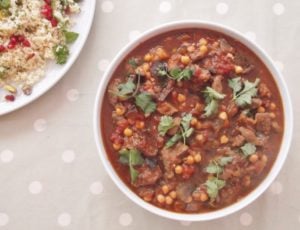 Moroccan Lamb Stew and Jewelled Couscous