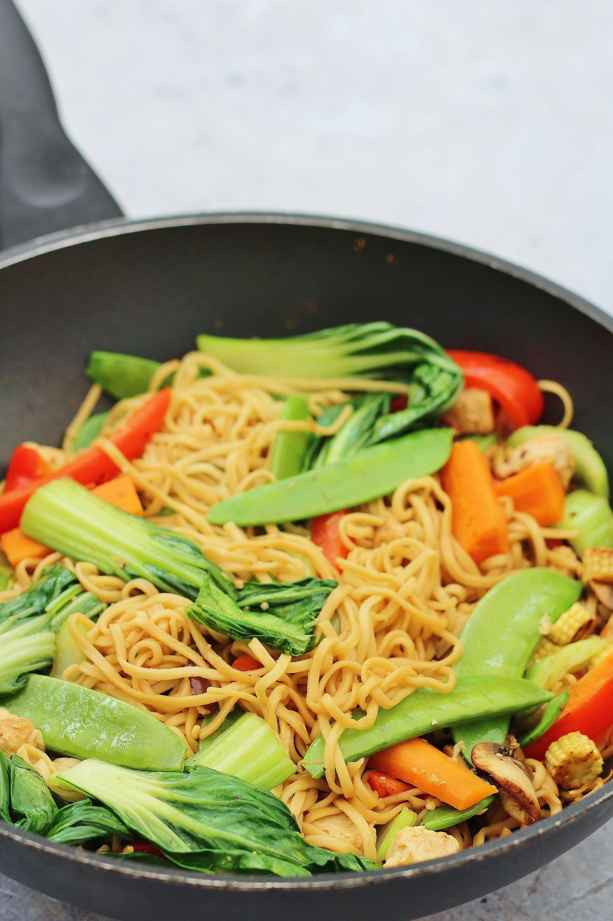 Easy Quorn Stir Fry with Noodles Easy Peasy Foodie