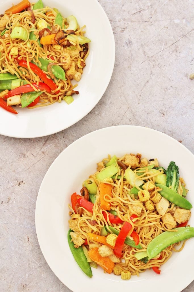 Easy Quorn Stir Fry with Noodles Easy Peasy Foodie