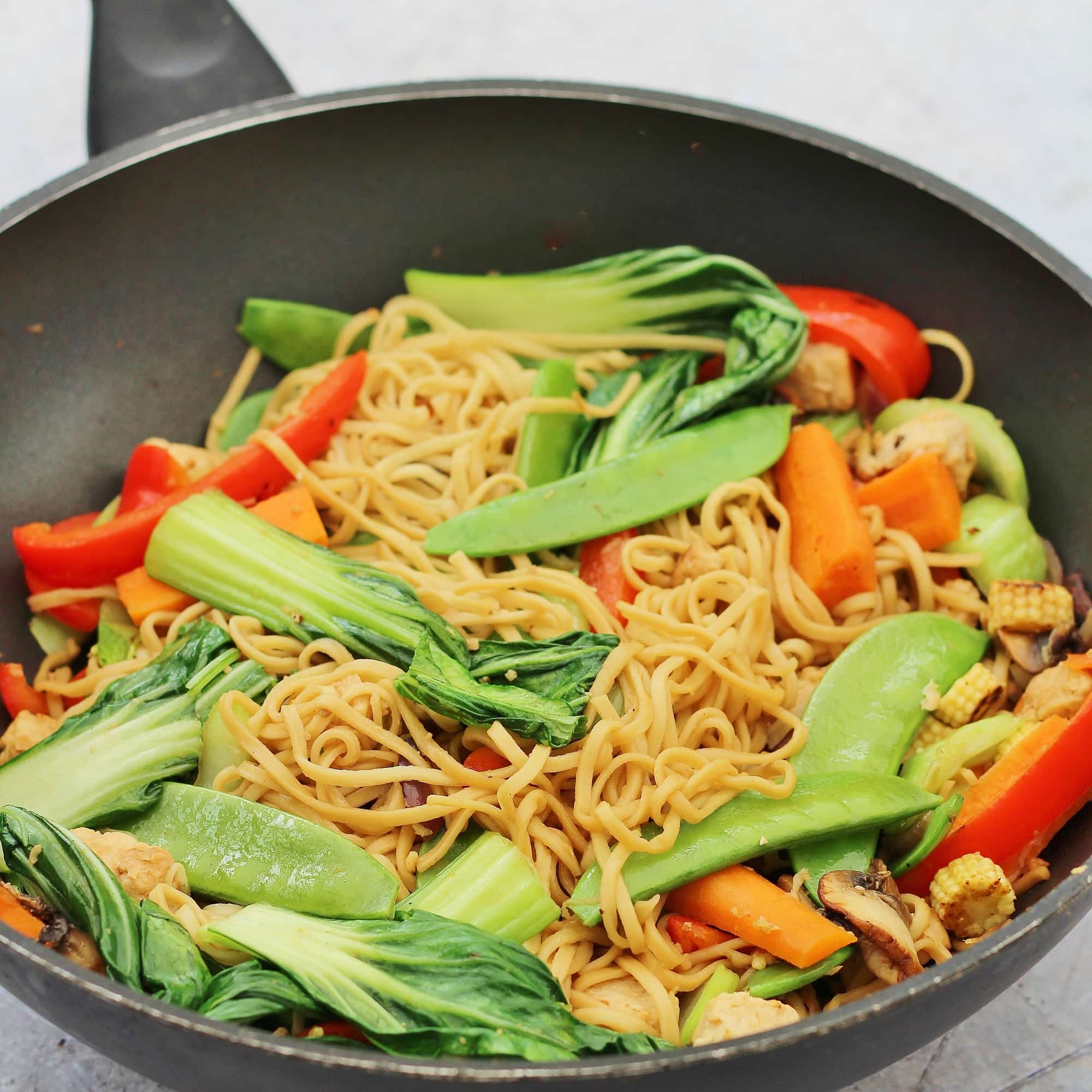 Easy Quorn Stir Fry with Noodles Easy Peasy Foodie