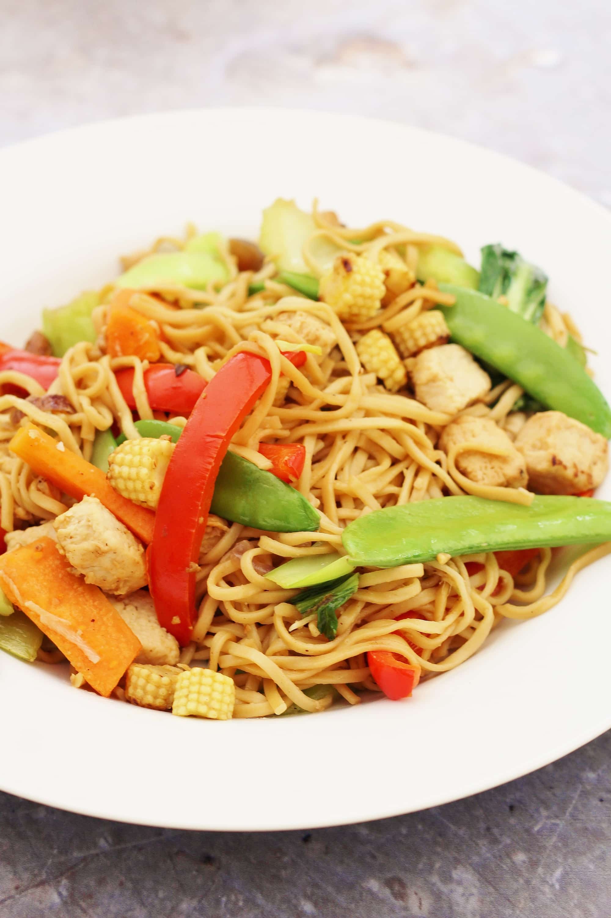 Easy Quorn Stir Fry with Noodles Easy Peasy Foodie