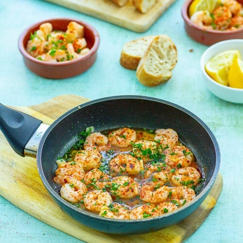 Spanish Garlic Prawns (Gambas al Ajillo) Easy Peasy Foodie