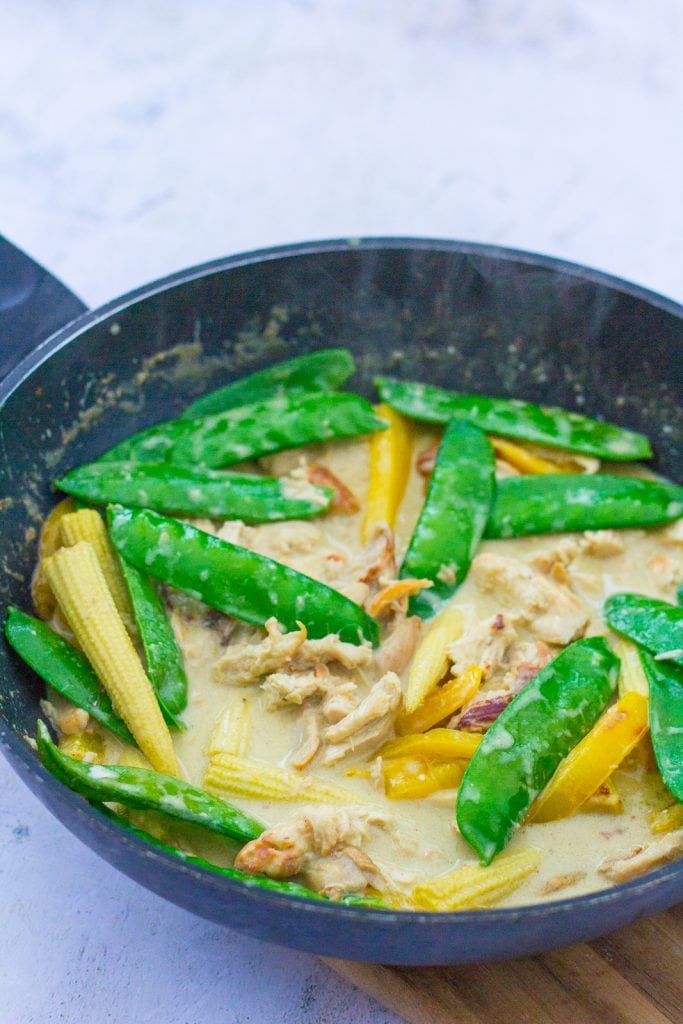 Leftover Turkey Thai Green Curry