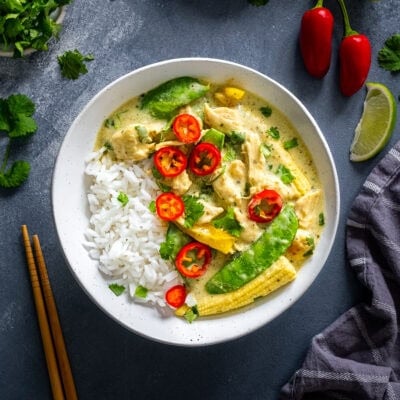 Leftover Turkey Thai Green Curry