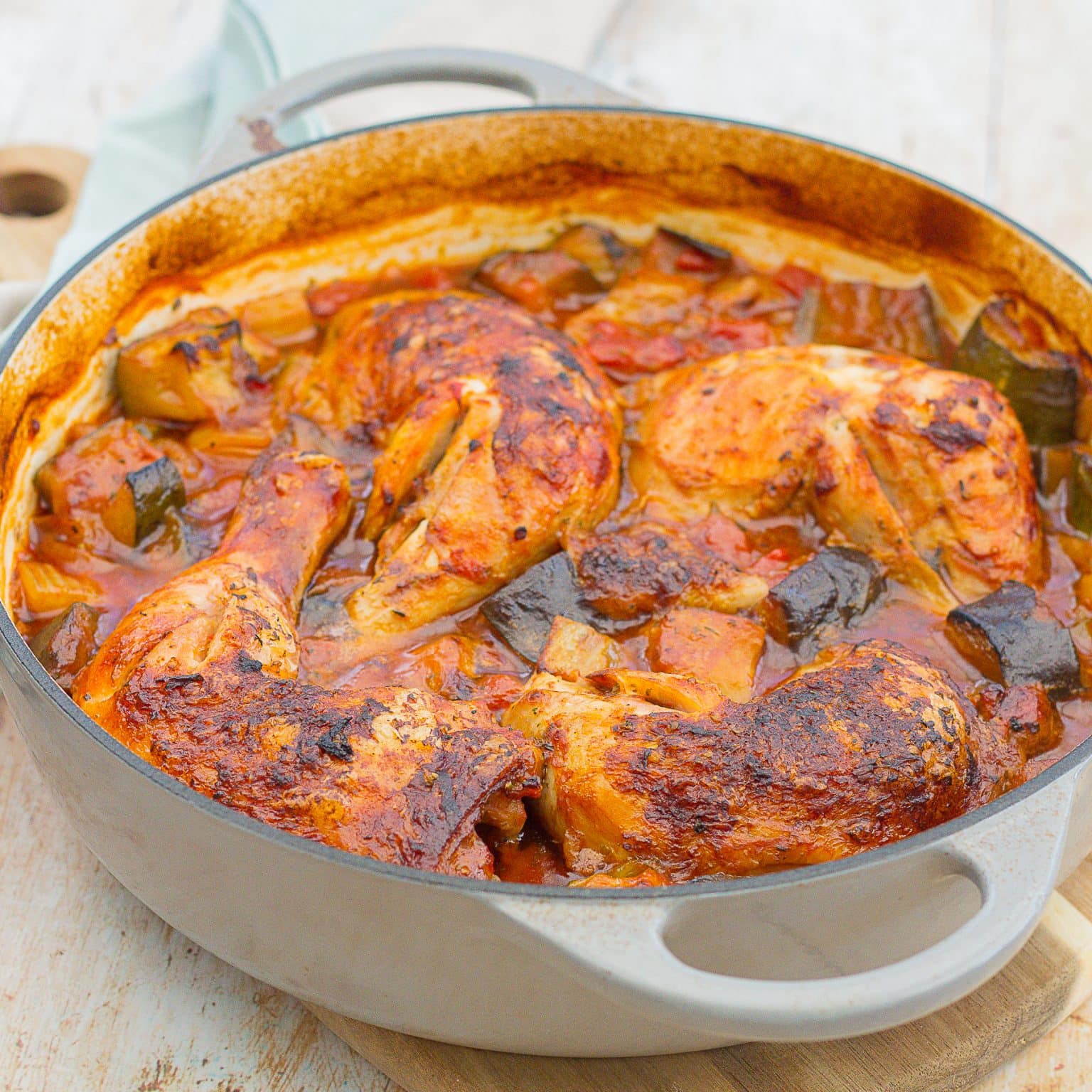 Mediterranean Chicken Stew - Easy Peasy Foodie