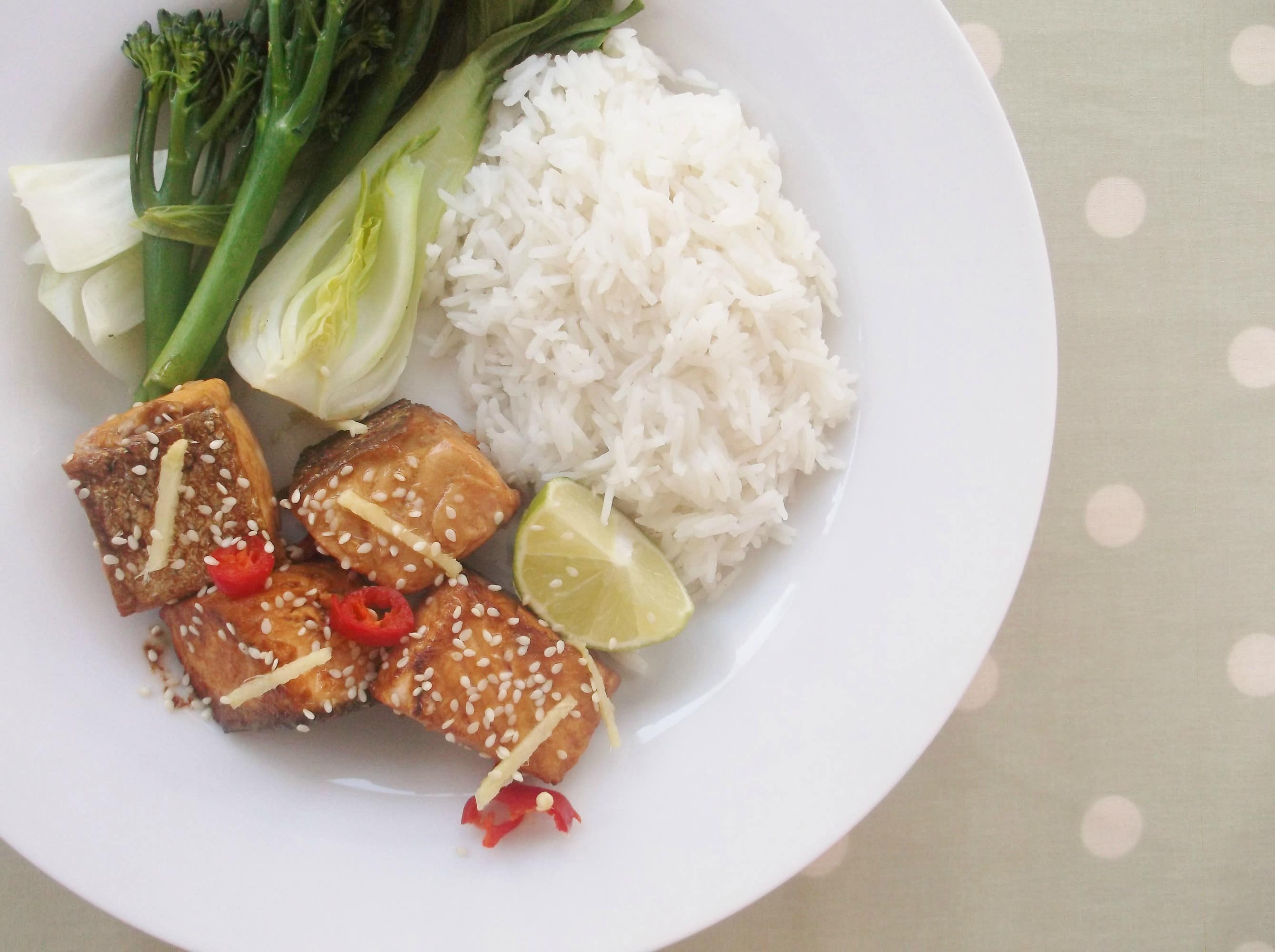 Soy, Chilli and Ginger Salmon Easy Peasy Foodie