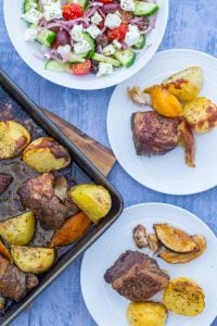 Greek Style Lamb Traybake Kleftiko