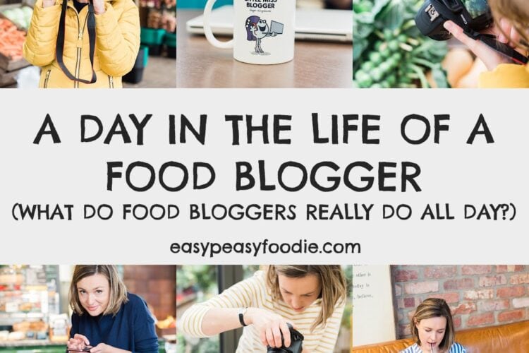 A day in the life of a food blogger HERO