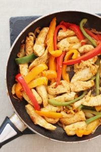 Homemade Chicken Fajitas