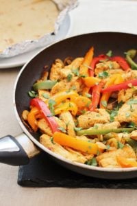 Homemade Chicken Fajitas