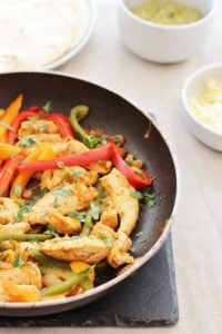 Homemade Chicken Fajitas