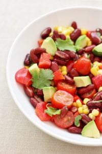 5 Minute Mexican Salad