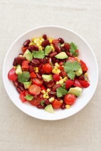 5 Minute Mexican Salad