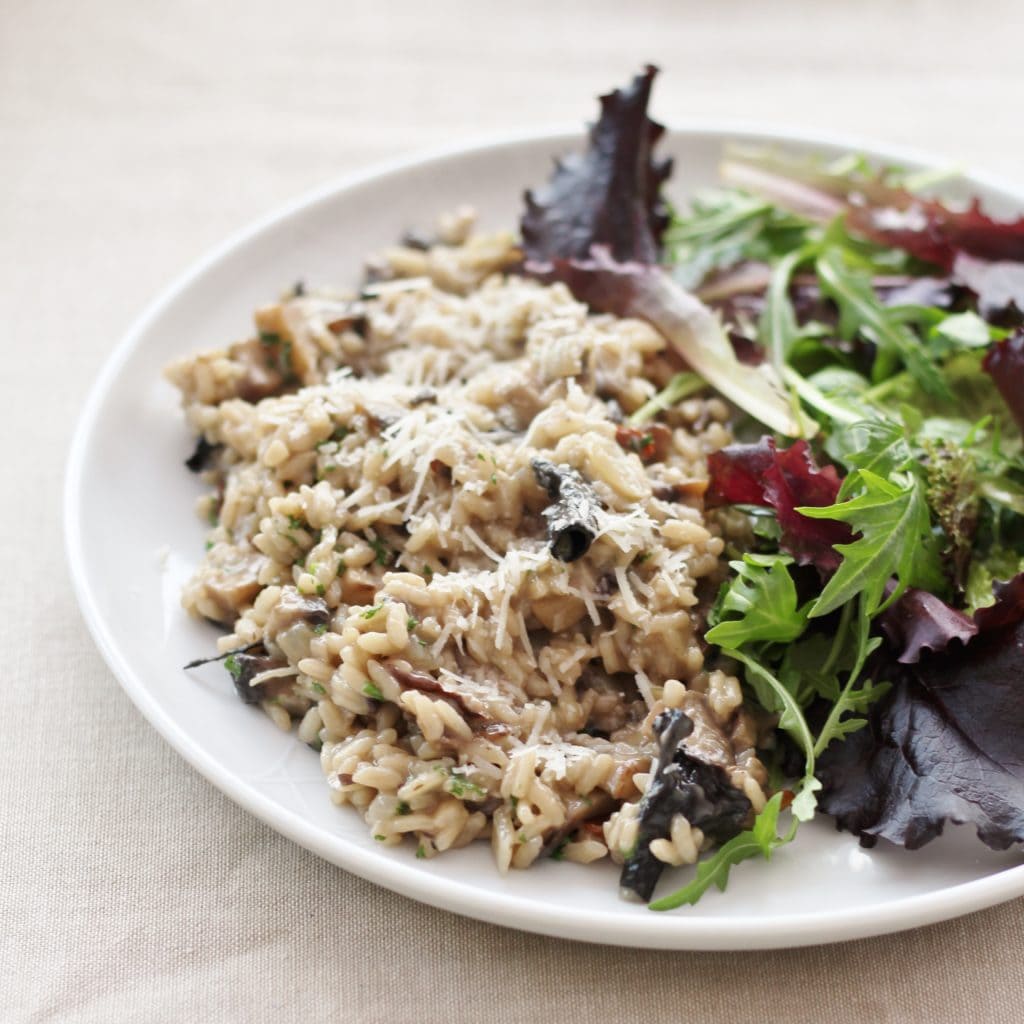 Easy Peasy Mushroom Risotto - Easy Peasy Foodie