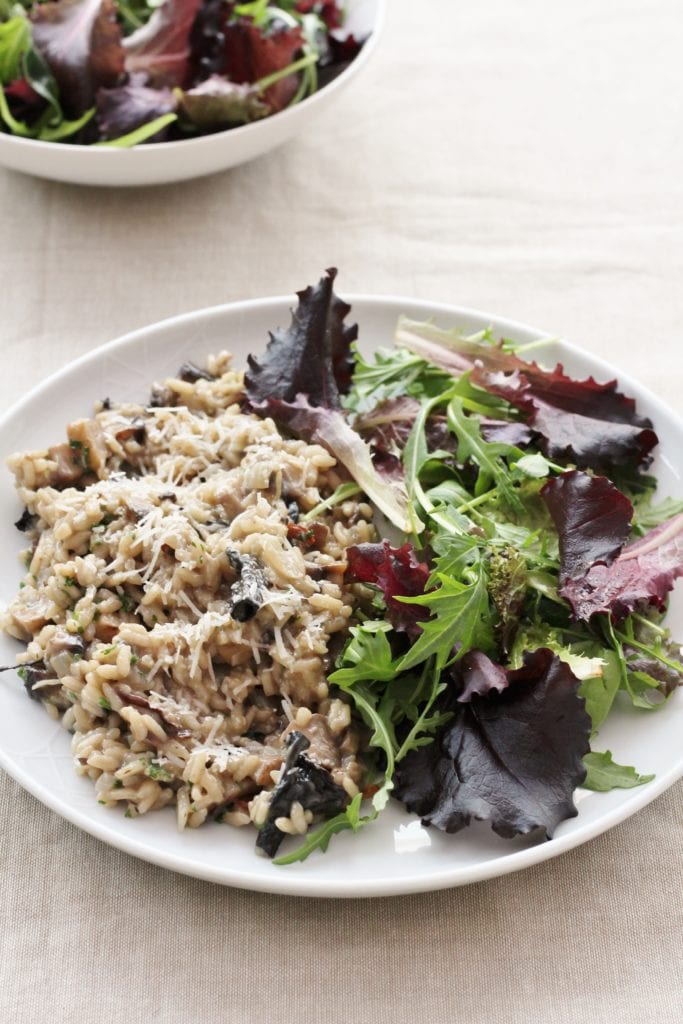 Easy Peasy Mushroom Risotto - Easy Peasy Foodie