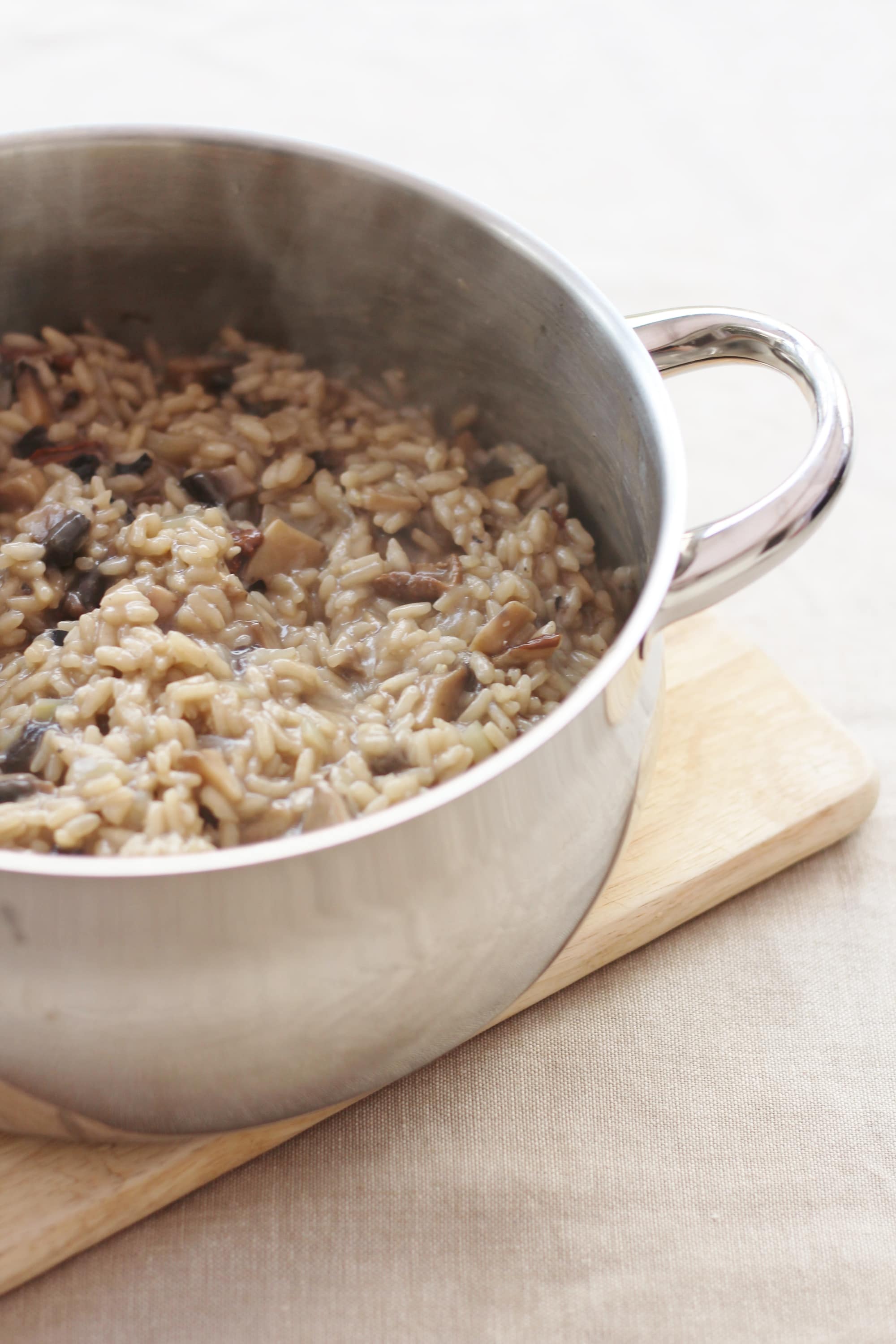 Easy Peasy Mushroom Risotto - Easy Peasy Foodie
