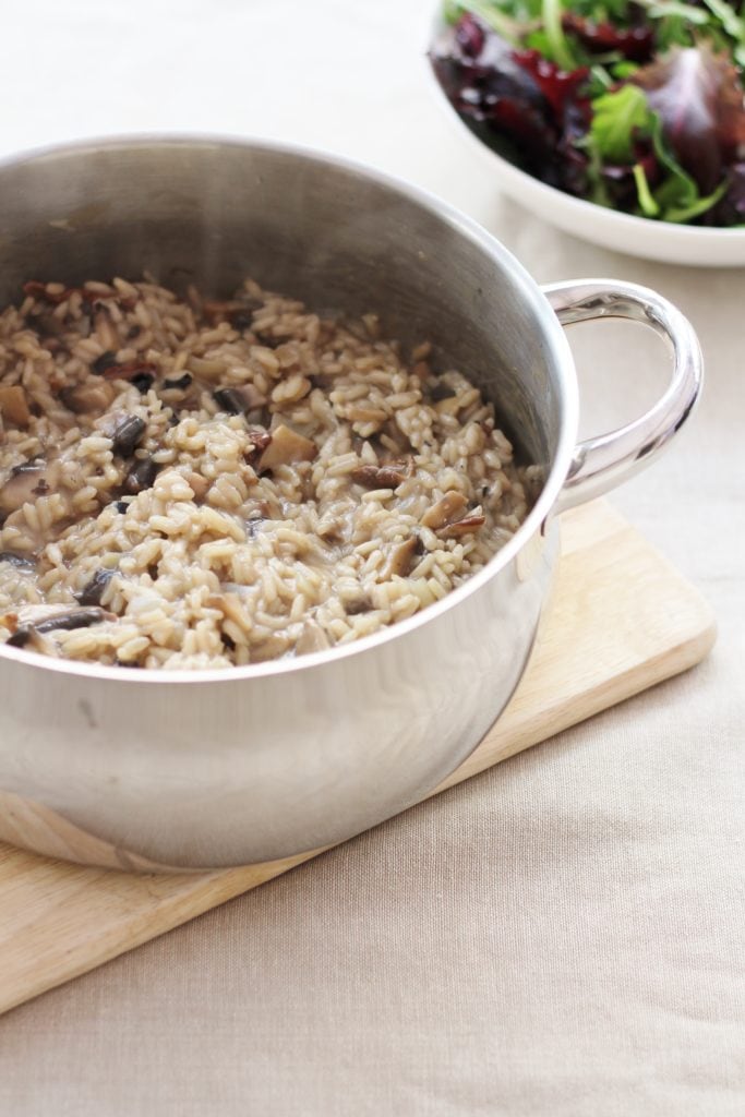 Easy Peasy Mushroom Risotto - Easy Peasy Foodie
