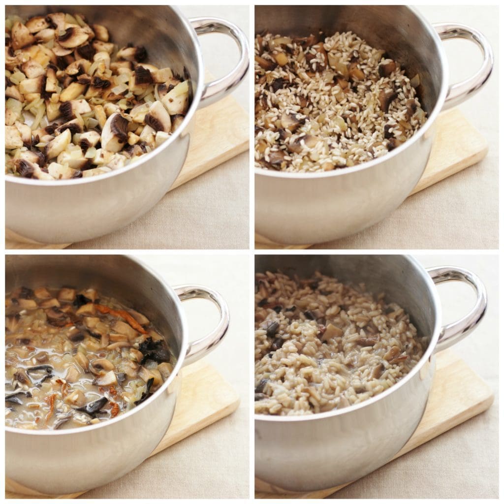 Easy Peasy Mushroom Risotto - Easy Peasy Foodie