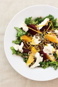 Beetroot, Kale and Orange Salad from Ready Steady Glow by Madeleine Shaw