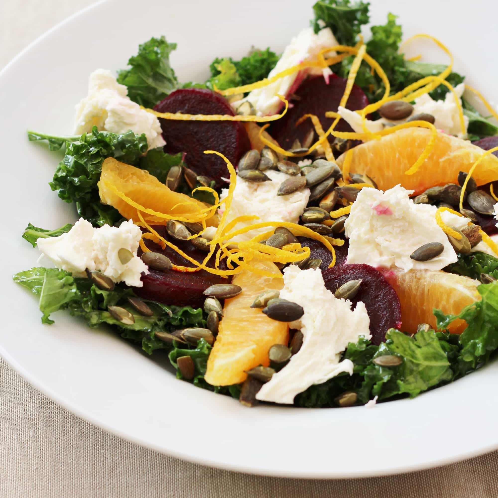Beetroot, Kale and Orange Salad-image