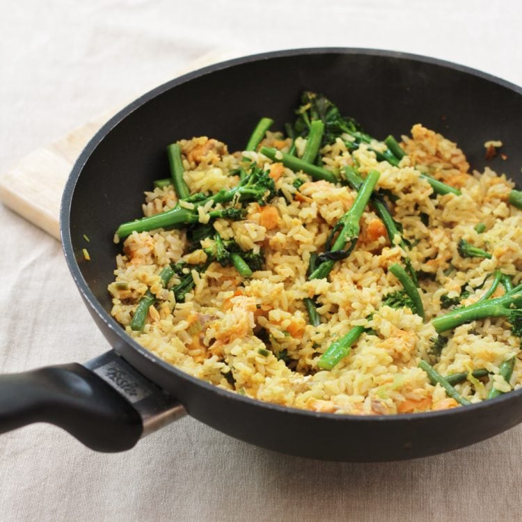 Smoked Salmon and Vegetable Kedgeree Easy Peasy Foodie