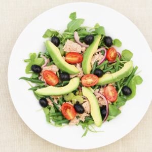Sirtfood Tuna Nicoise Salad