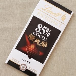 Lindt 85% Chocolate for the Sirtfood Diet