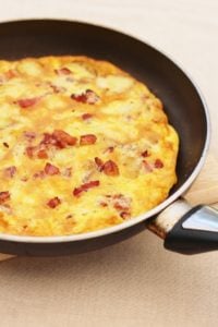 Quiche Lorraine Style Frittata