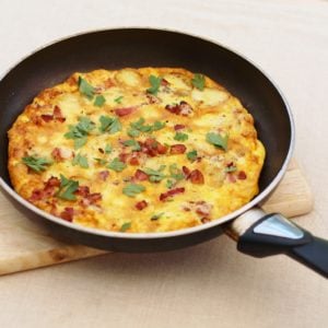 Quiche Lorraine Style Frittata