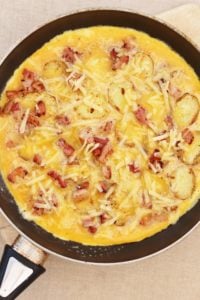 Quiche Lorraine Style Frittata