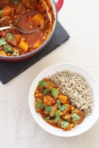 Lamb, Butternut Squash and Date Tagine
