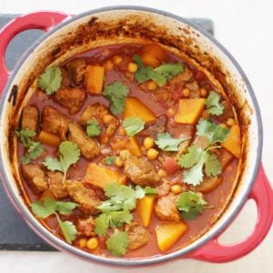 Lamb, Butternut Squash and Date Tagine
