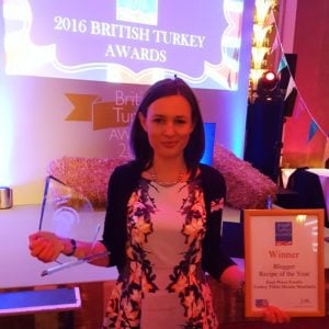 British Turkey Awards Best Blogger Recipe 2016