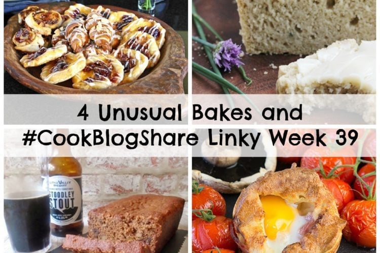 4 Unusual Bakes and #CookBlogShare Linky Week 39