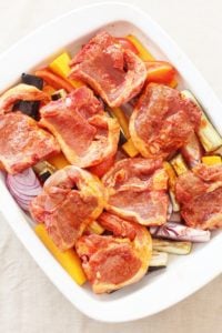 Moroccan Lamb Traybake