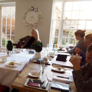 Our Classroom at All Hallows Farmhouse