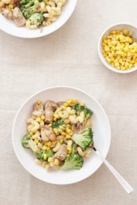 Creamy Chicken, Broccoli and Sweetcorn Pasta