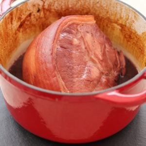 Easy Mulled Wine Christmas Ham