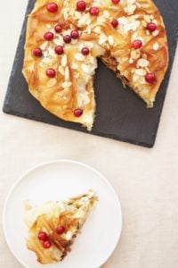 Moroccan Turkey Filo Pie