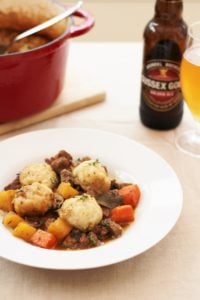 Beef and Ale Stew with Dumplings