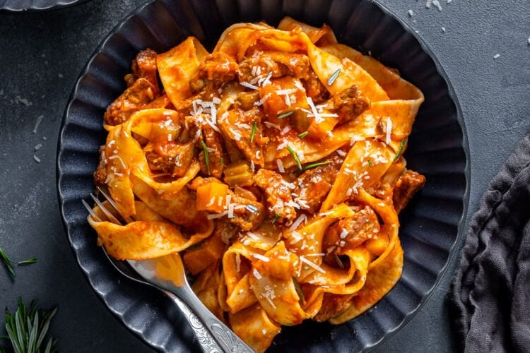Leftover Lamb Ragu Hero