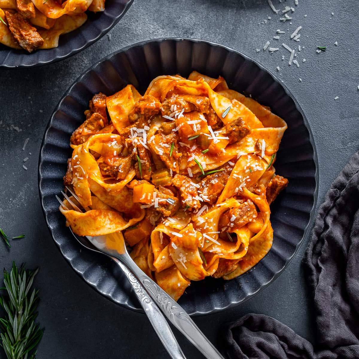 Leftover Lamb Ragu Hero