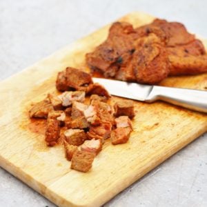 Mexican Spiced Lamb Leg Steaks