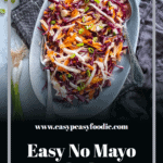 Easy No Mayo Coleslaw Pin